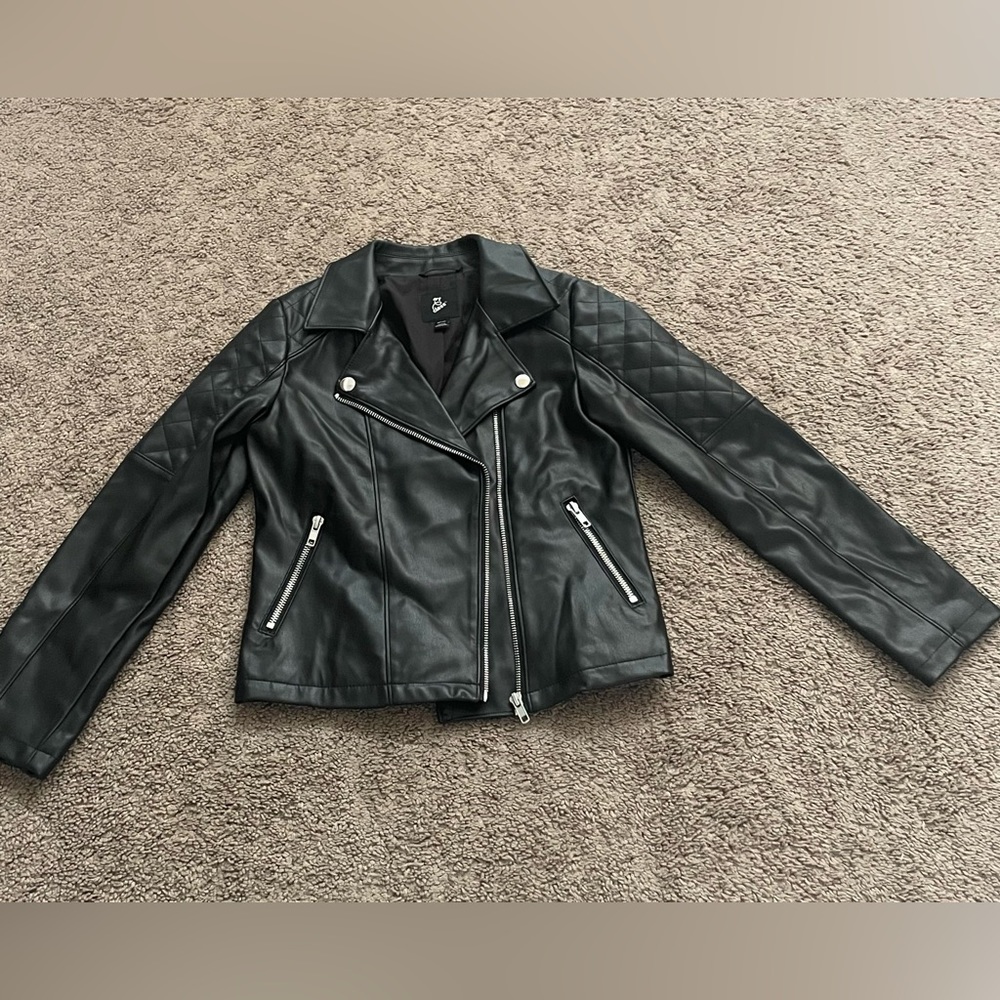 Target Art class faux leather jacket size 7/8